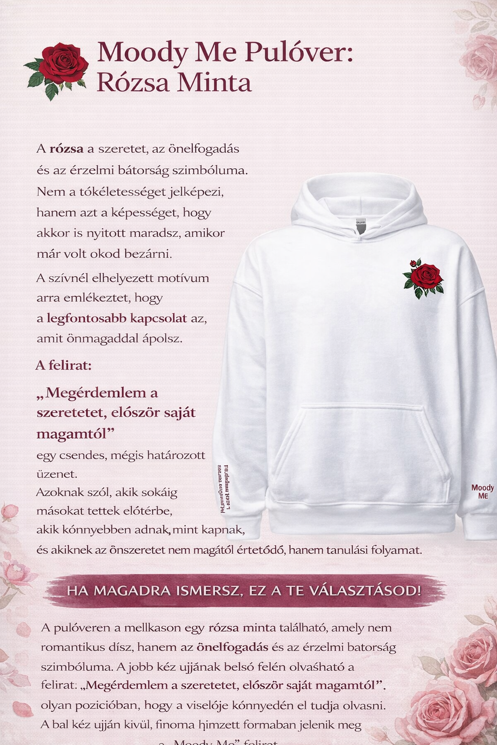 “Megérdemlem a szeretetet, először saját magamtól”